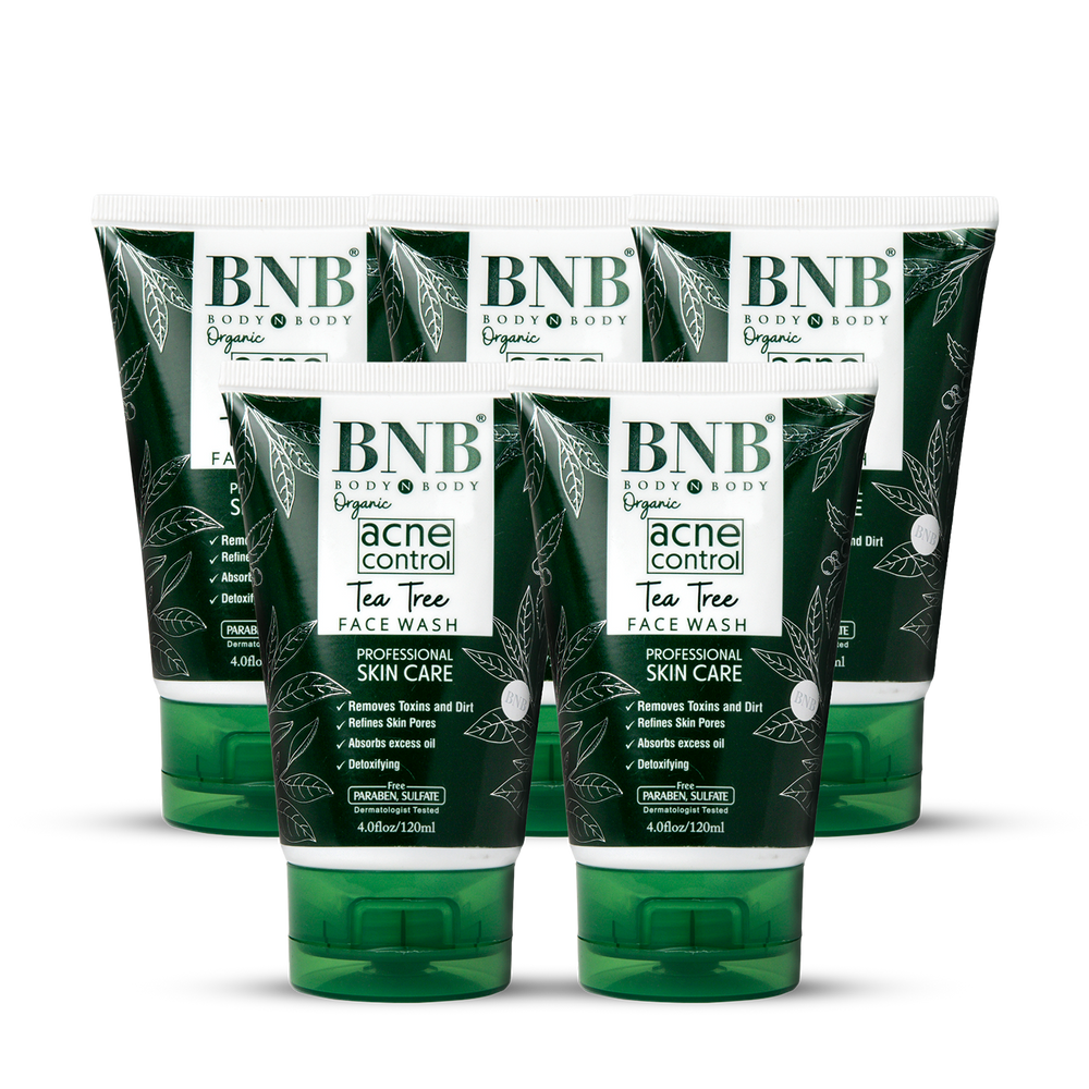 BNB Acne Tea Tree Face Wash ( Pack Of 5 )