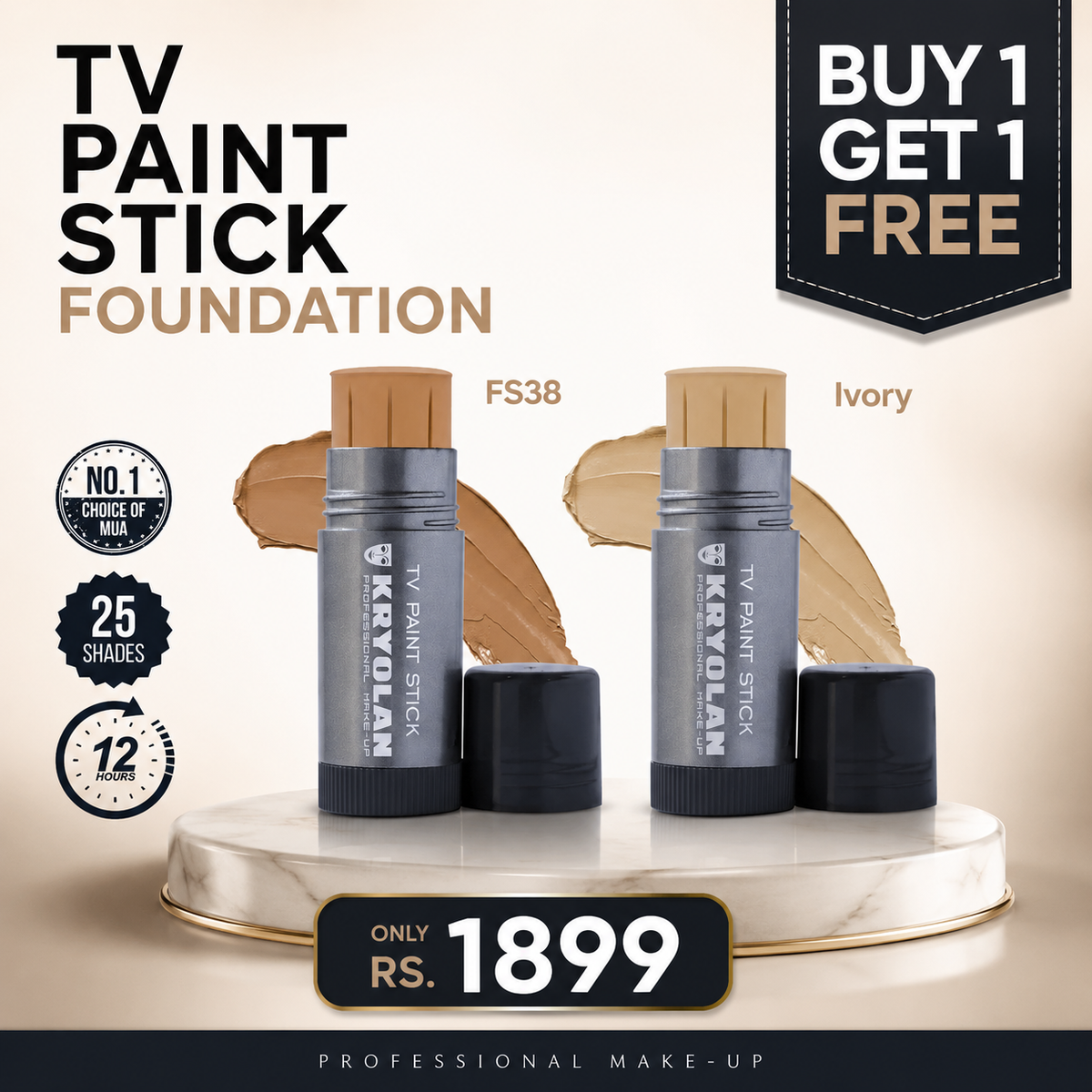 ✨ TV PAINT STICK FOUNDATION ( BUY 1 GET 1 FREE )