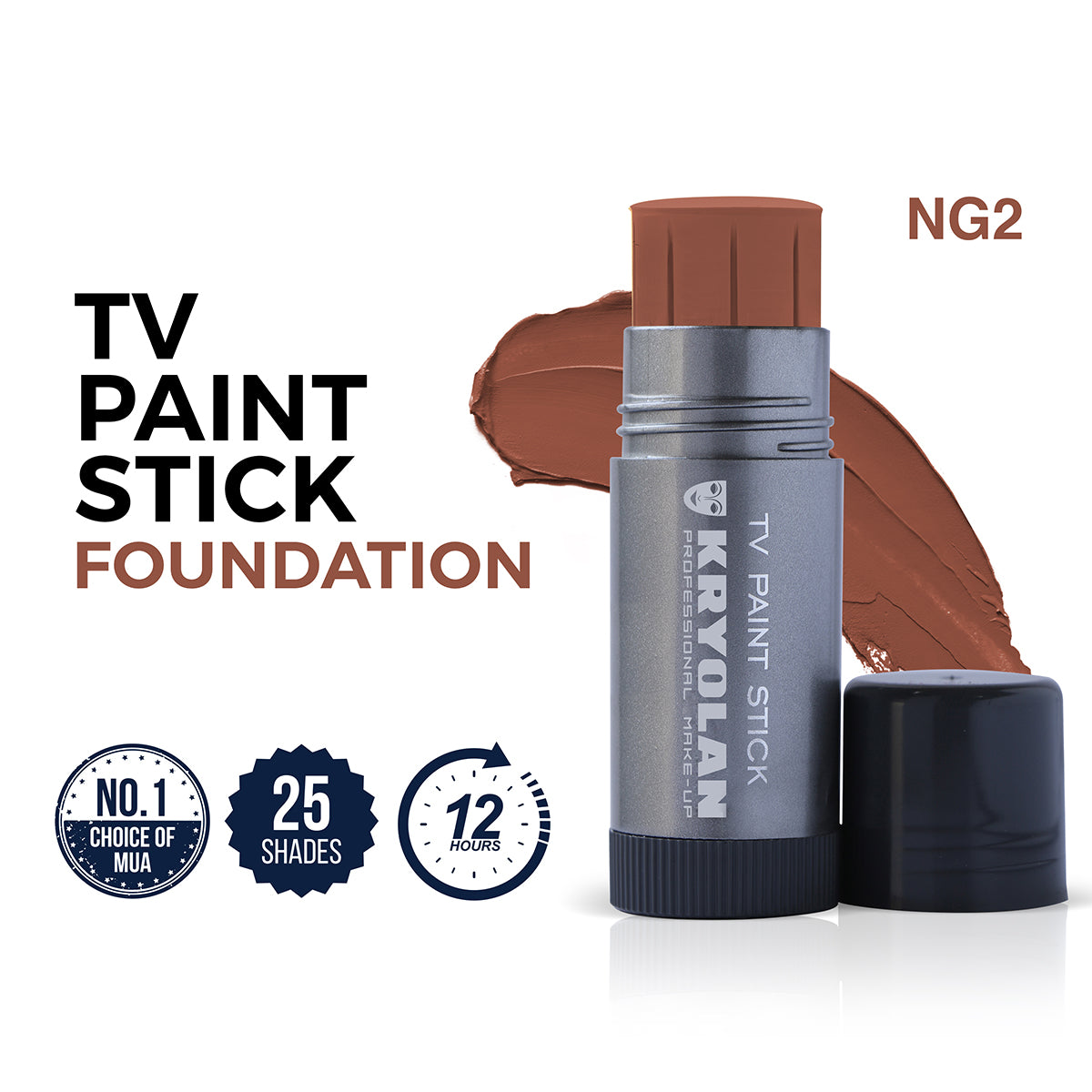 Kryolan TV Paint Stick - Negro 2