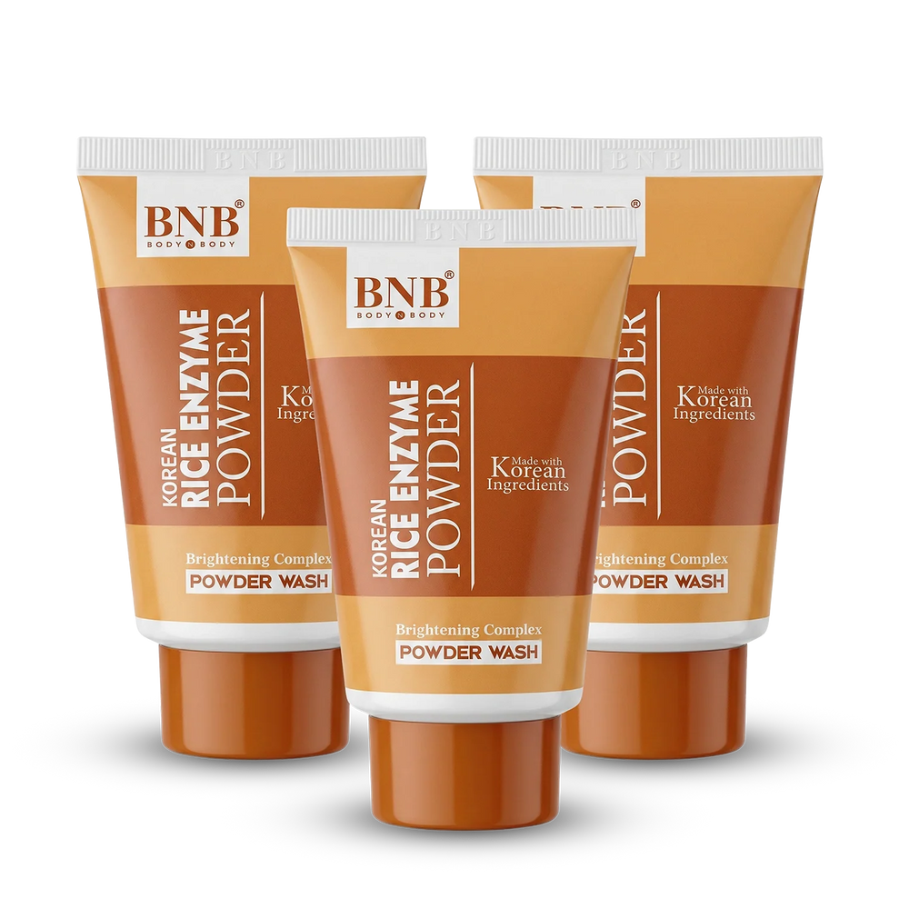 BNB Korean Rice Enzyme Powder Wash ( Pack Of 3 )