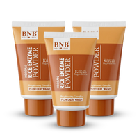 BNB Korean Rice Enzyme Powder Wash ( Pack Of 3 ) image 1