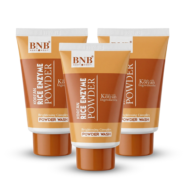 BNB Korean Rice Enzyme Powder Wash ( Pack Of 3 )