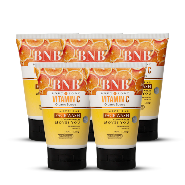 BNB Vitamin C  Face Wash ( Pack Of 5 )